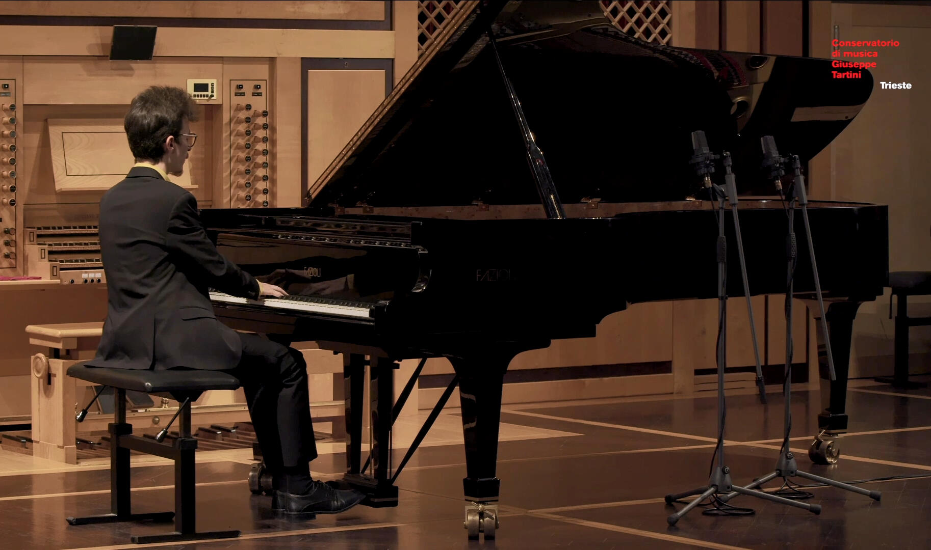 Recital "Come da lontano", musiche di R. Schumann, Conservatorio di Trieste, Italia, 2024 ㅤ ㅤ